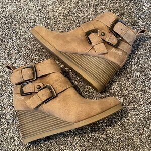 Blowfish Malibu vegan suede booties